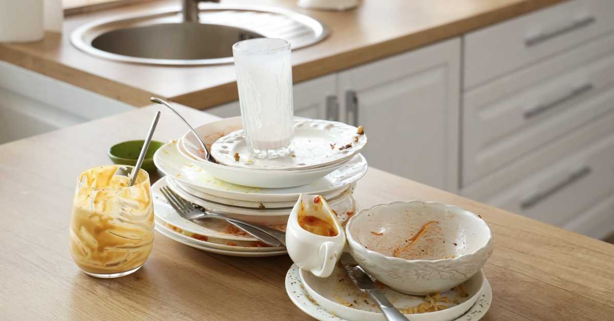 everyday home mess kitchen counter sink bed