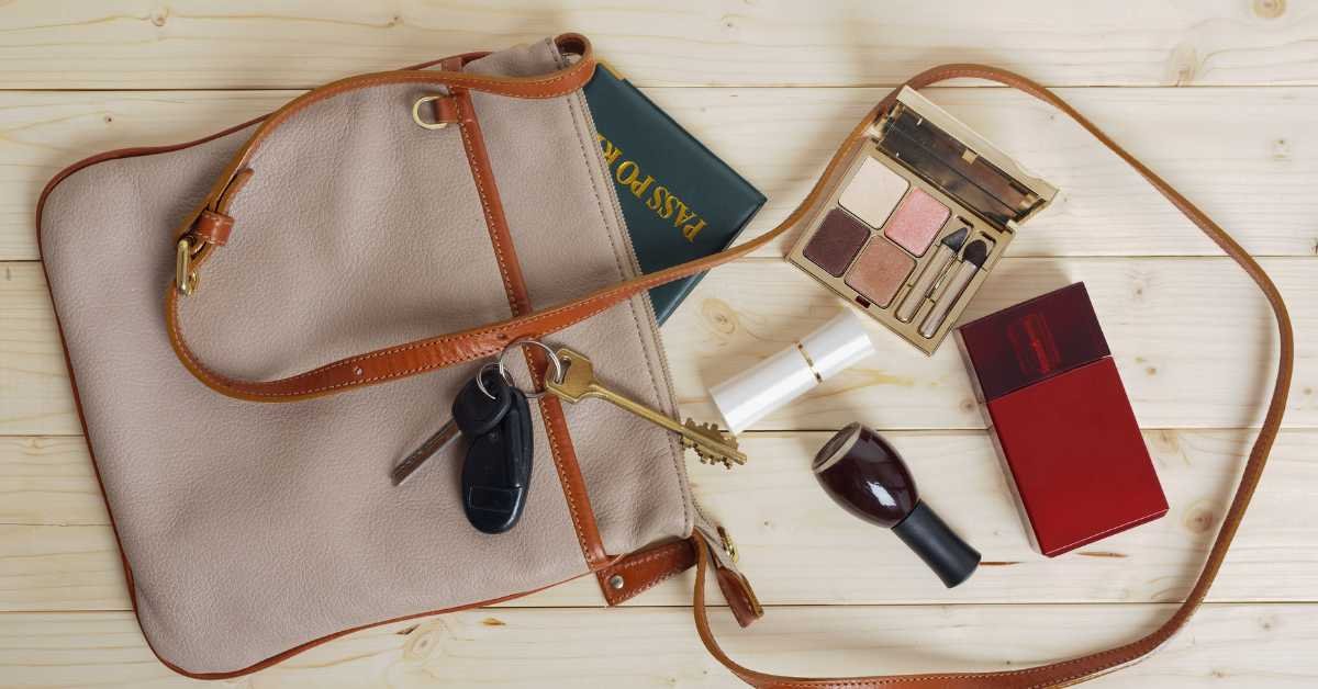 arriving home from work putting things away immediately