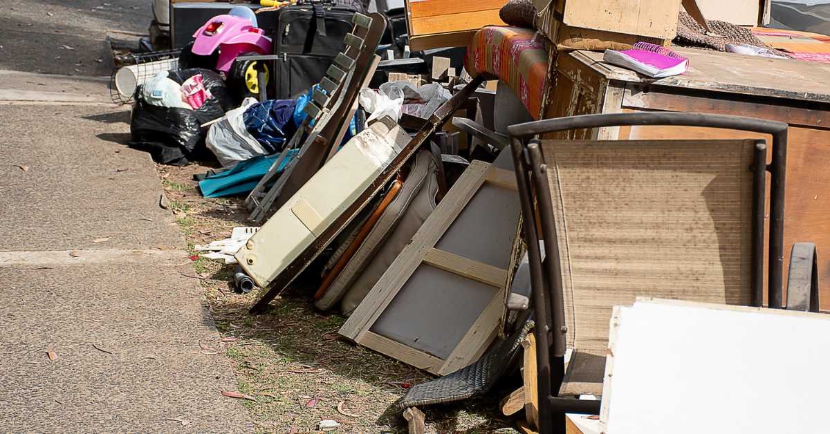 decluttering small pile items