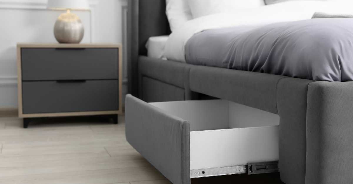 bed with storage drawer small apartment